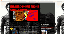 Desktop Screenshot of bizarromovienight.blogspot.com