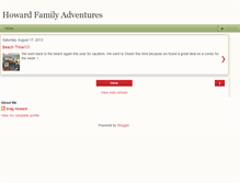 Tablet Screenshot of howardfamilyadv.blogspot.com