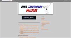 Desktop Screenshot of blogstaekwondovallecas.blogspot.com