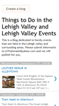 Mobile Screenshot of lehighvalleyevents.blogspot.com