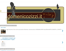 Tablet Screenshot of domenicozizzi.blogspot.com