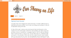 Desktop Screenshot of ourtheoryonlife.blogspot.com