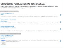 Tablet Screenshot of guaguerosonline.blogspot.com