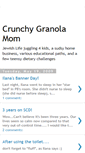 Mobile Screenshot of crunchygranolamom.blogspot.com