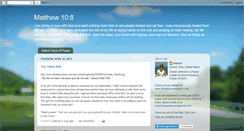 Desktop Screenshot of matthew10-8.blogspot.com