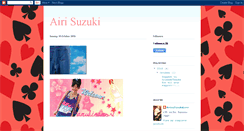 Desktop Screenshot of airixrin-airisuzuki.blogspot.com