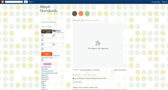 Desktop Screenshot of freesimpledownloads.blogspot.com