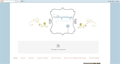 Desktop Screenshot of hellogoodbyefoundation.blogspot.com