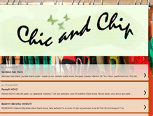 Tablet Screenshot of chic-and-chip.blogspot.com