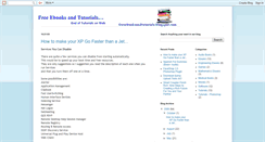 Desktop Screenshot of freeebooksandtutorials.blogspot.com