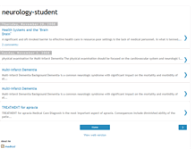 Tablet Screenshot of neurologystudent.blogspot.com