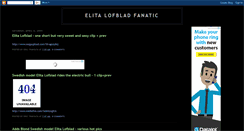 Desktop Screenshot of elitalofbladfanatic.blogspot.com