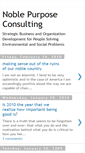 Mobile Screenshot of noblepurposeconsulting.blogspot.com