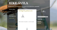 Desktop Screenshot of bikeavila.blogspot.com