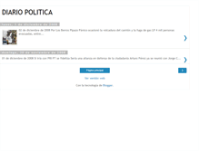 Tablet Screenshot of diariopolitica.blogspot.com