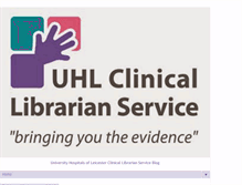 Tablet Screenshot of clinicallibrarian.blogspot.com