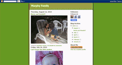 Desktop Screenshot of murphyfamily53.blogspot.com