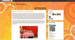 Desktop Screenshot of faezahfared89.blogspot.com