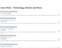 Tablet Screenshot of ivanspicks.blogspot.com