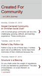 Mobile Screenshot of createdforcommunity.blogspot.com