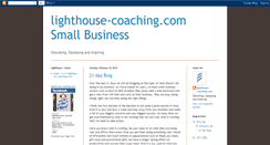 Desktop Screenshot of lighthouse-coaching-sb.blogspot.com