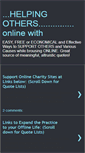 Mobile Screenshot of helpingothersonline.blogspot.com