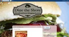 Desktop Screenshot of dinetheshore.blogspot.com