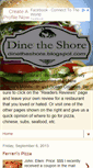 Mobile Screenshot of dinetheshore.blogspot.com