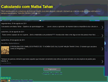 Tablet Screenshot of calculando-malbatahan.blogspot.com