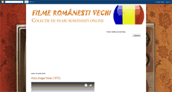 Desktop Screenshot of filme-romanesti-vechi.blogspot.com