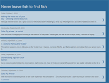 Tablet Screenshot of neverleavefishtofindfish.blogspot.com