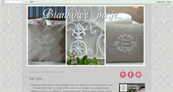 Desktop Screenshot of biankowepasje.blogspot.com