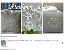 Tablet Screenshot of biankowepasje.blogspot.com