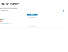 Tablet Screenshot of onlinepurches.blogspot.com