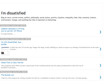 Tablet Screenshot of imdissatisfied.blogspot.com