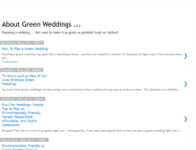 Tablet Screenshot of aboutgreenweddings.blogspot.com