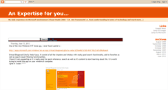 Desktop Screenshot of expertise4you.blogspot.com