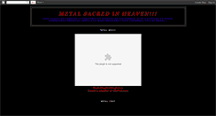 Desktop Screenshot of metalsacredinheaven.blogspot.com