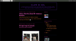 Desktop Screenshot of clavedisol.blogspot.com
