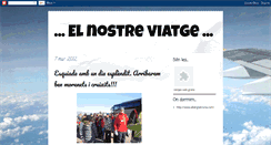 Desktop Screenshot of elnostreviatge2012.blogspot.com