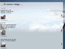 Tablet Screenshot of elnostreviatge2012.blogspot.com