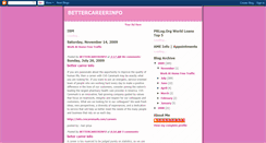 Desktop Screenshot of bettercareerinfo.blogspot.com