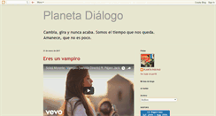 Desktop Screenshot of planetadialogo.blogspot.com