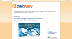 Desktop Screenshot of mistermasterblog.blogspot.com
