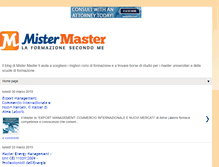 Tablet Screenshot of mistermasterblog.blogspot.com