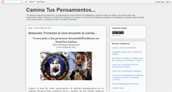 Desktop Screenshot of caminatuspensamientos.blogspot.com
