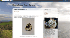 Desktop Screenshot of mineralesdegrancanaria.blogspot.com