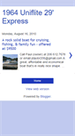 Mobile Screenshot of 1964uniflite29.blogspot.com