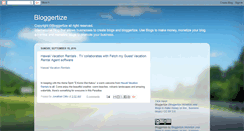 Desktop Screenshot of bloggertize.blogspot.com