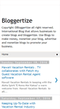 Mobile Screenshot of bloggertize.blogspot.com